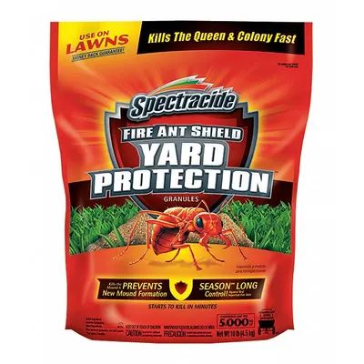 SPECTRACIDE Fire Ant Killer: For Use On Crawling Insects, Bag, 10 lb Container Size - Insecticides for Crawling Insects