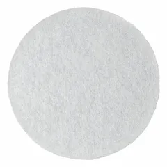 Set of five felt sanding sheets, each 4-1/2 inches wide. Felt material is suited for light sanding, polishing, or cleaning on metal, wood, or painted surfaces, providing a consistent finish without aggressive material removal.