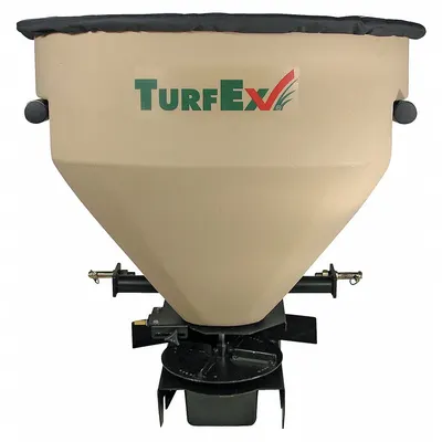 TURFEX Tailgate Spreader: Vehicle Battery-Powered, Compatible With: Tractor/UTV - Tailgate Spreaders
