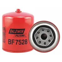 BALDWIN FILTERS Fuel Filter: Spin-On, 3 11/16 in Outside Dia, M20-1.50 Thread Size, Cellulose (MPN BF7528)