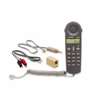 TRIPLETT Basic Butt Set with Caller Id: RJ11, Telephone Line Test Sets, RJ11, Tone, 15 Digits (MPN BSX200)