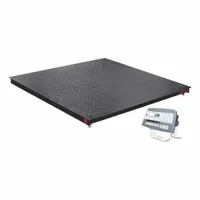 OHAUS Floor Scale: 2,500 lb Wt Capacity - Imperial, 0.5 lb/0.2 kg Readability, Floor Scale (MPN i-DF52P2500B1R)