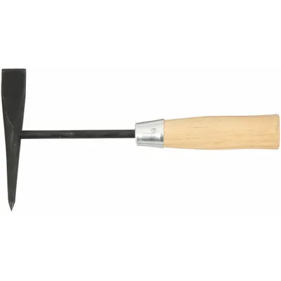 OEM Chipping Hammer: 10 in Overall Lg, Wood Handle, Parallel, Replaceable Handle - Chipping Hammers