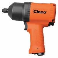 CLECO Air Impact Wrench: Full-Size, 1/2 in Drive, Pistol-Grip, Square, 1/4 in NPT Air Inlet, Std (MPN CWC-500P)