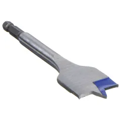 IRWIN Spade Drill Bit: 1 in Drill Bit Size, 1/4 in Shank Dia, 6 in Overall Lg, Bright (Uncoated) (MPN 88816). Key specifications — attr277223: IRWIN; attr255674: Bright (Uncoated); attr255683: Carbon Steel.