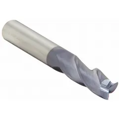 CLEVELAND Square End Mill: Carbide, TiAlN Coated, 3 Flute, 5/16" Mill Dia, 7/8" LOC, 2-1/2" OAL (MPN C81676)