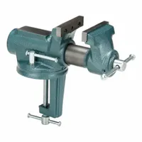 WILTON Portable Vise: Std Duty, Enclosed, 4 in Jaw Face Wd, 2 1/4 in Max Jaw Opening, 2 in Throat Dp (MPN CBV-100)