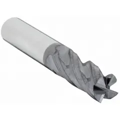 APPROVED VENDOR Square End Mill: Carbide, AlTiN Coated, 4 Flute, 11/32" Mill Dia, 1" LOC, 2-1/2" OAL (MPN 206-001163)