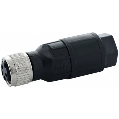 MURRELEKTRONIK Circular Connector: A Coded, 4 Socket, M8 Screw with Straight Connection - Field-Wireable M8 Circular Connectors