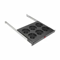 EATON TRIPP LITE Fan Tray: 1 U, SRFANTRAY6, 25 13/16 in Overall Dp, 1 5/8 in Overall Ht