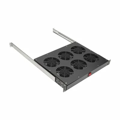 EATON TRIPP LITE Fan Tray: 1 U, SRFANTRAY6, 25 13/16 in Overall Dp - Fan Kits for Server Rack Enclosures