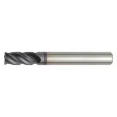 WIDIA HANITA Corner Chamfer End Mill: Carbide, AlTiN Coated, 4 Flute, 8 mm Mill Dia, 16 mm LOC (MPN 477708003LT)