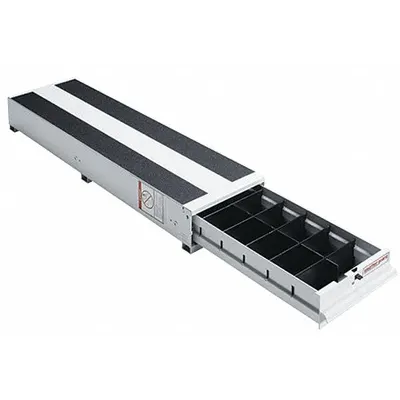 WEATHER GUARD 314-3 Van Storage Drawer, 49 in Depth, White - Van Storage Cabinets & Drawers