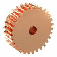 Worm Wheel: Reduction Ratio 30, Module m 1, Right Hand, 20° Pressure Angle, Bronze (MPN BG1-30R1)