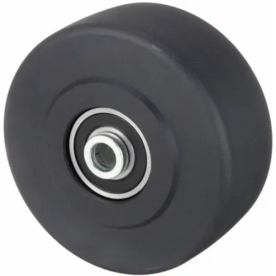 OEM Nylon Tread Wheel, 4 in Dia, 2 in Wd, 2,160 lb Load Rating - Nylon Tread Wheels