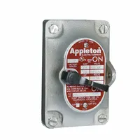 APPLETON ELECTRIC Switch Cover: Tumbler Switches (MPN EDKF21-Q)