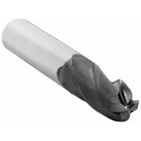OSG Ball End Mill: Carbide, TiAlN Coated, 4 Flute, 7/16" Mill Dia, 1" LOC, 2-3/4" OAL (MPN 404-4375-BN11)