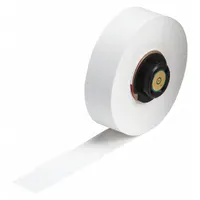 Continuous Label Stock: 1/2 in x 50 ft, Polypropylene, White (MPN PTL-57-412)