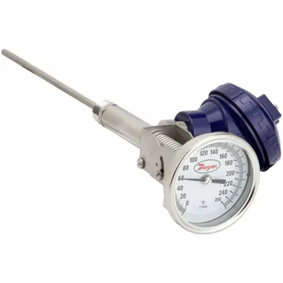 Dwyer BTO56051 Thread-Mount Transmitting Dial Thermometer - Thread-Mount Transmitting Dial Thermometers