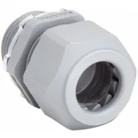 Liquid Tight Cord Connector: Nylon, 3/4 in MNPT, 0.45 in to 0.71 in, Gray (MPN SEC75GALN)