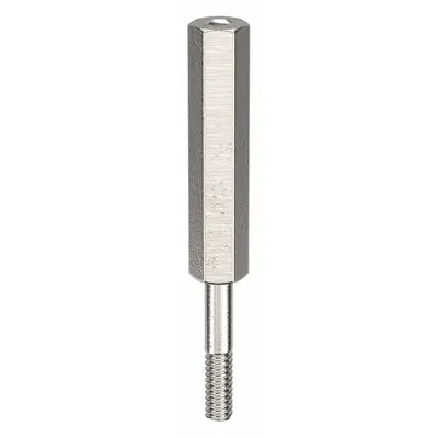 OEM Aluminum Male x Female Standoff, 2-1/2 in Lg, 1/4 in Hex, Plain, 10-Pack - Aluminum Male x Female Standoffs