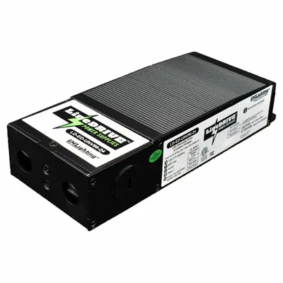 GM LIGHTING Power Supply: 96 W Power Output, 120/277V AC, 24V DC, 8 5/16 in Lg - Tape & Linear Light Power Supplies