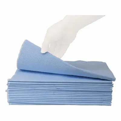 TIDI PRODUCTS Exam Drape: Tissue, 48 ft Overall Lg, 40 ft Overall Wd, 2 Ply, Latex-Free - Exam Room Drapes