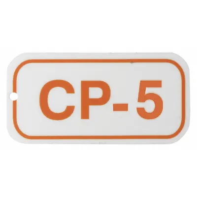 BRADY Lockout Tag: None/ No Header, CP-5, Polystyrene, English, Plastic (MPN 105638) - Safety