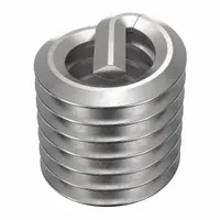 HELI-COIL Helical Insert: Tanged Tang Style, Screw-Locking, #8-32 Thread Size, 100 PK (MPN A3585-2CNW246)