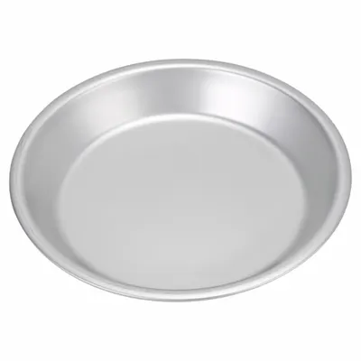 VOLLRATH 2844L Anodized Aluminum Pie Pan, 9-13/16 in Dia, 1-1/4 in Deep - Pie Pans