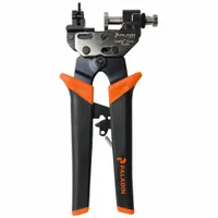 PALADIN Crimper: For BNC/F Connectors/RCA, RG59/RG6/RG62AU/RG6 Quad, 3 1/4 in Overall Lg (MPN PA1559)