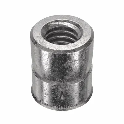 AVK Threaded Insert: 5/16"-18 Thread Size, 39/64 in Overall Lg, 1/2 in Insert Dia - Low-Profile Rivet Nuts