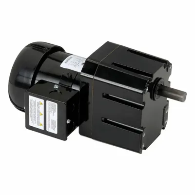 Dayton Gearmotor: Parallel, Single Output Shaft, PSC, TEFC, 6 RPM, 710 in-lb Max Torque - Parallel Shaft AC Gearmotors