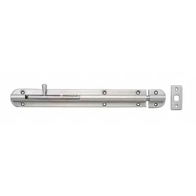 SUGATSUNE BSS3-240 Spring Door Bolt, 1 5/8 in Ht x 13 in Wd x 13/16 in Lg - Door Bolts
