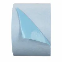 Non-woven fiber surface protection rolls made of 5-mil thick blue polyester with UV resistance. Each roll measures 6 inches wide by 300 feet long, supplied in a 4-pack. Used for temporary protection of floors and surfaces during construction or renovation