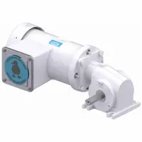 LEESON AC Gearmotor: Right Angle, Single Output Shaft, 3-Phase, TEFC, 172 RPM, 105 in-lb Max Torque (MPN M1145147.00)