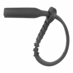 Drill chuck key holder designed for use with MILWAUKEE models 48-66-3080, 48-66-3240, 48-66-3280, and 48-66-3480. Secures the chuck key on compatible drill chucks to prevent misplacement during drilling operations.