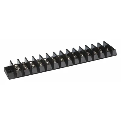 OEM Surface Mount Barrier Strip, 14 Poles, 22 AWG – 10 AWG, 30 A - Surface Mount Barrier Strips