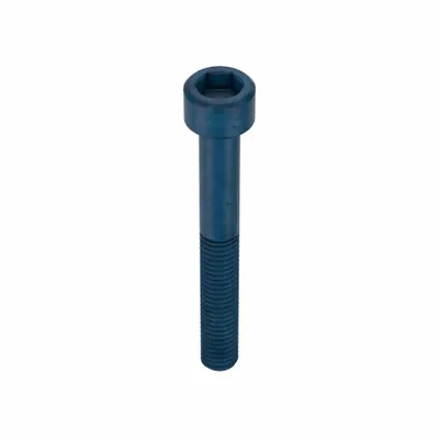 METRIC BLUE Socket Head Cap Screw: M5x0.80 Thread Size, 40 mm Lg, Std, Blue Phosphate - Metric System Standard Socket Head Cap Screws