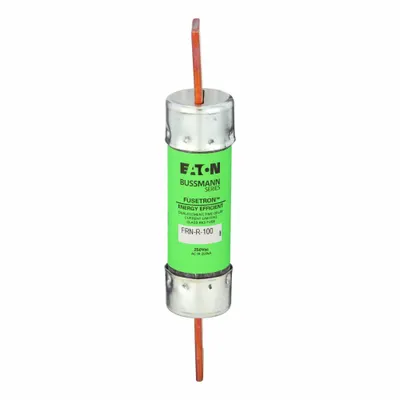 BUSSMANN Fuse: Class RK5, FRN-R Series, Time-Delay, 100 A, 250 V AC, 125 V DC - Time-Delay Blade Fuses