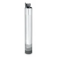 DAYTON Effluent Pump: 1/2 hp, 120V AC, Single Phase, 175 ft Max. Head, 1/8 in Max. Dia. Solids, Open