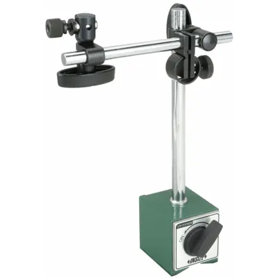 INSIZE Magnetic-Base Indicator Holder: Magnetic-Base Indicator Holder, Rigid Arm - Magnetic Base Indicator Holders