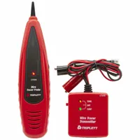 TRIPLETT Tone and Probe Kit: CTX30, Speaker Probe/Tone Generator, Voice/Data Cable, CTX30 Sound, LED
