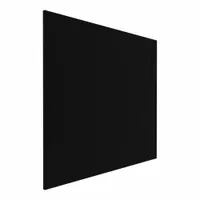 HADRIAN Partition Panel: Solid Plastic HDPE, Plastic, Black, 55 in Ht, 64 in Wd, 1 in Thick (MPN X30064-211)