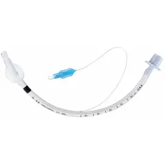 MEDSOURCE Cuffed Endotracheal Tube: 8 1/2 mm Cuffed Size, Sterile, PVC (MPN MS-23285). Key specifications — Brand: MEDSOURCE; Color: White; Material: PVC; Disposable: Disposable.