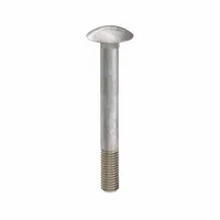 Carriage Bolt: Square Neck, 1/2"-13 Thread Size, 4 1/2 in lg, Stainless Steel, 18-8, Plain, 10 PK (MPN ZBOLT-4943)