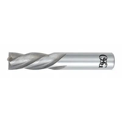 OSG 447-1000 Left-Helix Carbide Square End Mill - Left-Helix Carbide Square End Mills