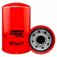 BALDWIN FILTERS Hydraulic Filter: Hydraulic Fluid, 1 1/4"-11 Thread Size, Spin-On, Cellulose (MPN BT8477)