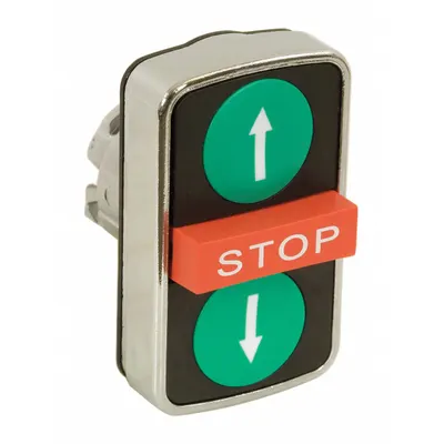 SCHNEIDER ELECTRIC Multihead Operator: Non-Illuminated, 3 Button - Multihead Push-Button Operators