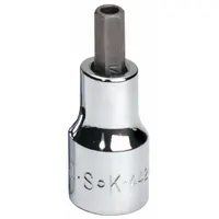 SK PROFESSIONAL TOOLS Socket Bit: 3/8 in Drive Size, Security Hex Tip, 1/4 in Tip Size, SAE (MPN 44216)